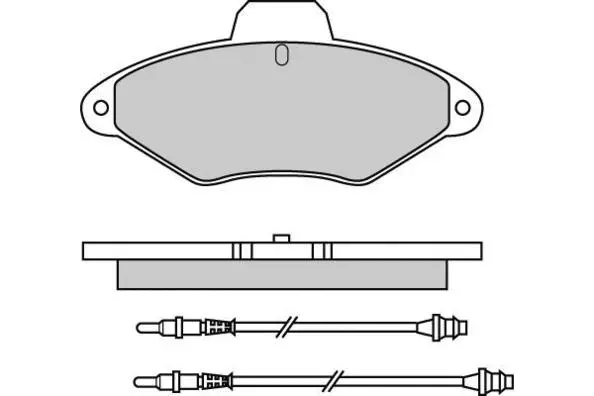 Brake Pad Set, disc brake (12-0564)
