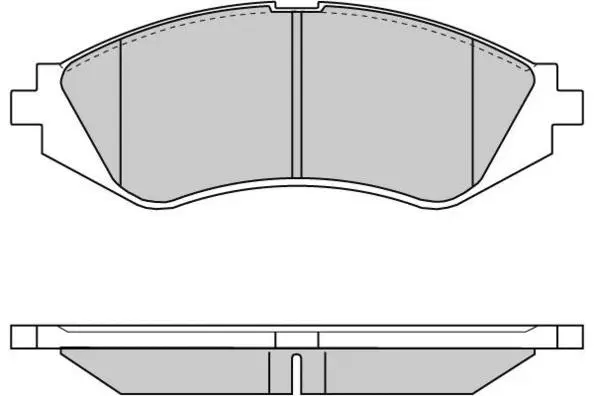 Brake Pad Set, disc brake (12-0718)