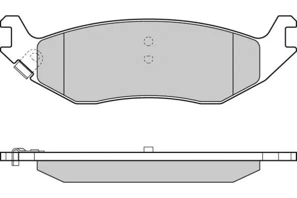 Brake Pad Set, disc brake (12-1311)