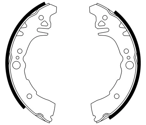 Brake Shoe Set (09-0721)