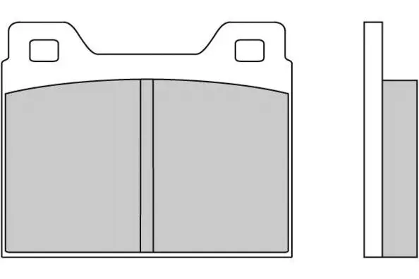 Brake Pad Set, disc brake (12-0062)