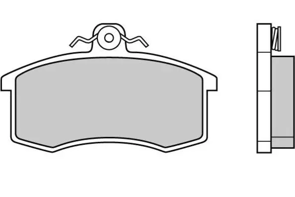 Brake Pad Set, disc brake (12-0333)