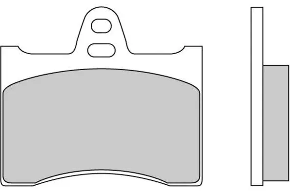 Brake Pad Set, disc brake (12-0117)