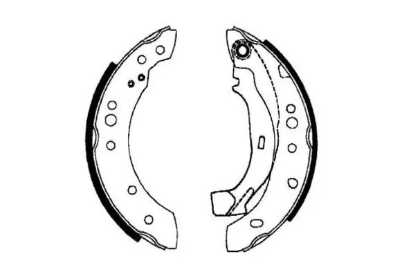 Brake Shoe Set (09-0590)