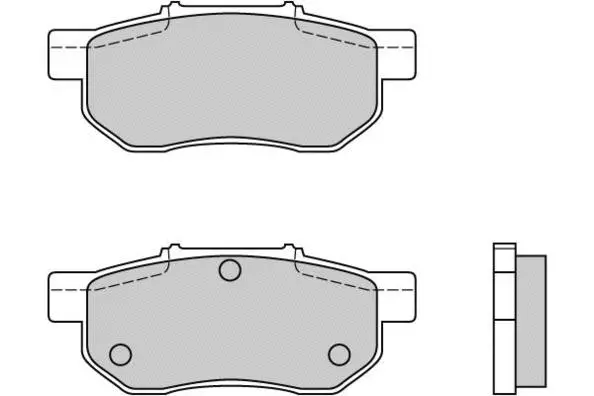 Brake Pad Set, disc brake (12-0548)