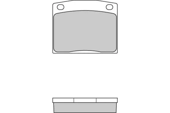 Brake Pad Set, disc brake (12-0095)