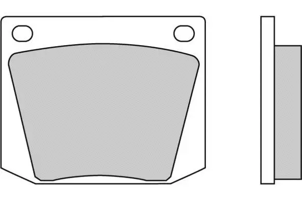 Brake Pad Set, disc brake (12-0031)