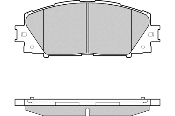 Brake Pad Set, disc brake (12-1498)