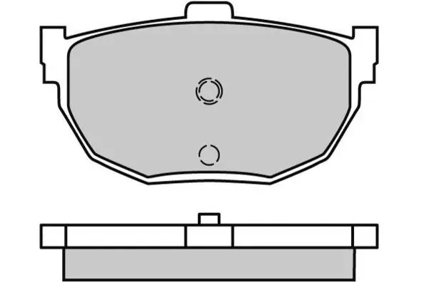 Brake Pad Set, disc brake (12-0447)