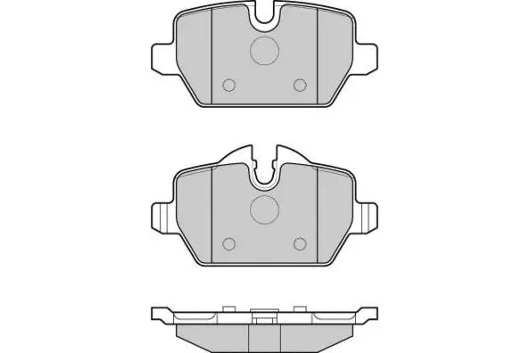 Brake Pad Set, disc brake (12-1196)