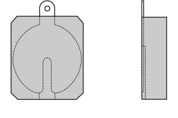 Brake Pad Set, disc brake (12-0013)