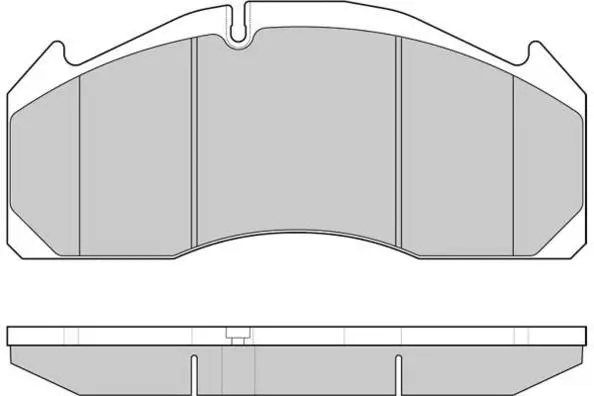 Brake Pad Set, disc brake (12-5317)