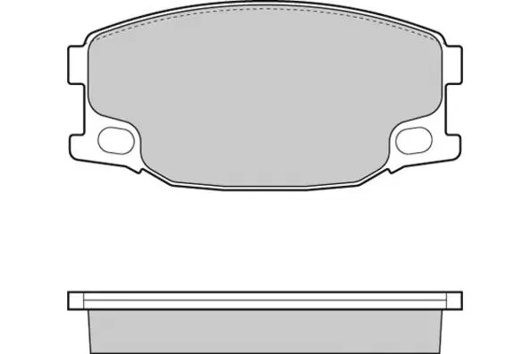 Brake Pad Set, disc brake (12-1318)