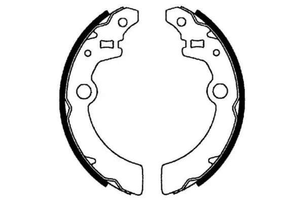 Brake Shoe Set (09-0619)