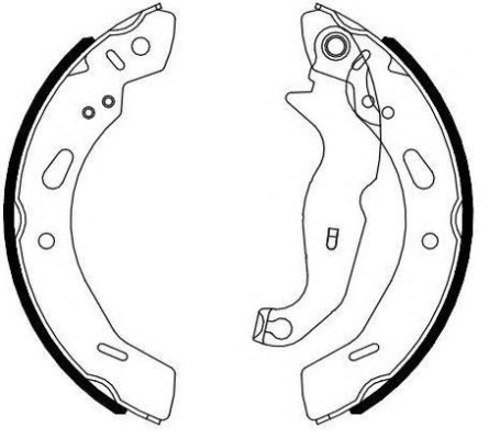 Brake Shoe Set (09-0727)