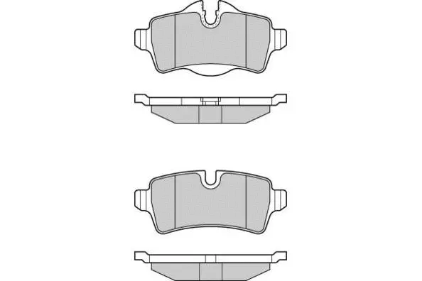 Brake Pad Set, disc brake (12-1305)