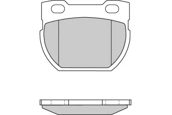 Brake Pad Set, disc brake (12-0716)
