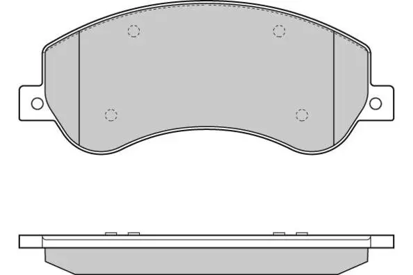 Brake Pad Set, disc brake (12-1274)