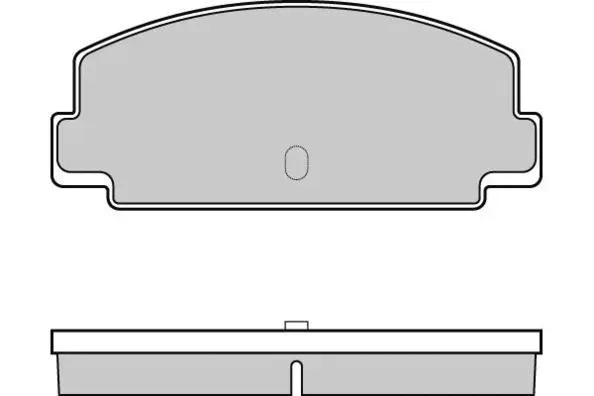 Brake Pad Set, disc brake (12-0137)
