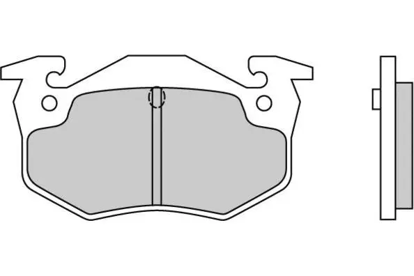 Brake Pad Set, disc brake (12-0217)