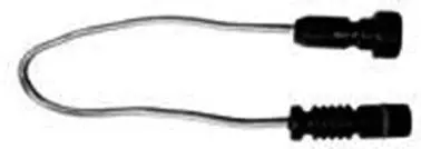 Warning Contact, brake pad wear (17-6819)