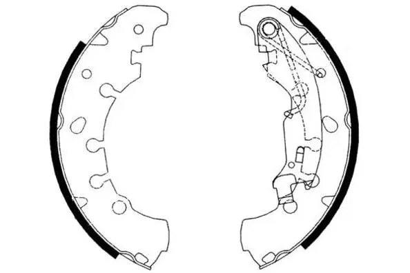 Brake Shoe Set (09-0645)