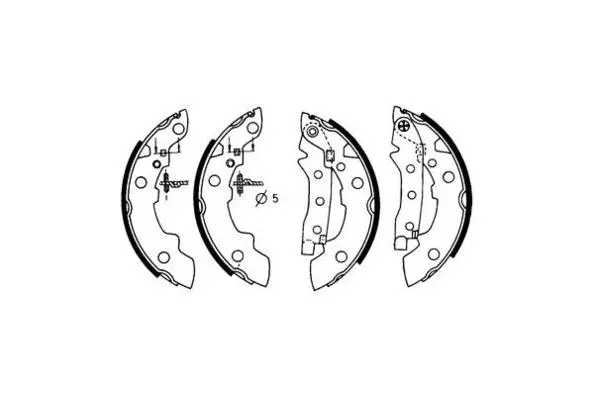 Brake Shoe Set (09-0190)