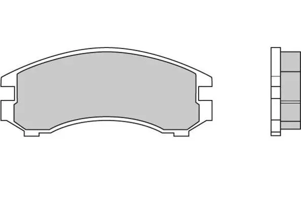 Brake Pad Set, disc brake (12-0441)