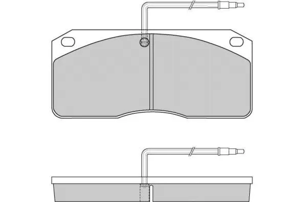 Brake Pad Set, disc brake (12-5282)