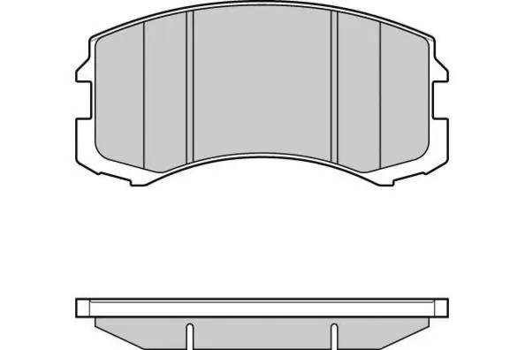 Brake Pad Set, disc brake (12-1192)