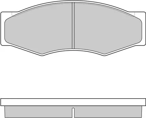 Brake Pad Set, disc brake (12-0302)