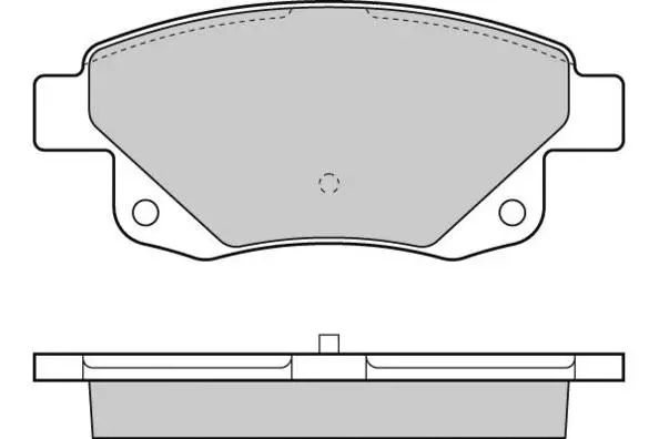 Brake Pad Set, disc brake (12-1275)