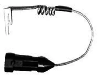 Warning Contact, brake pad wear (17-3098)