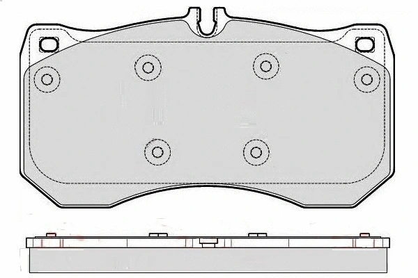 Brake Pad Set, disc brake (12-1610)