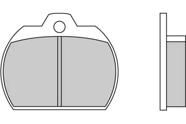 Brake Pad Set, disc brake (12-0083)