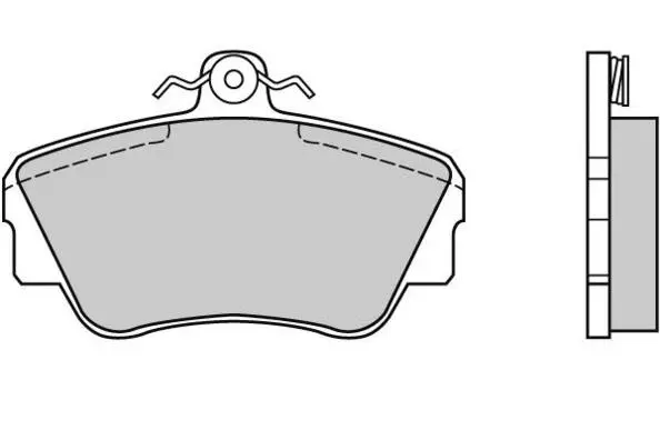 Brake Pad Set, disc brake (12-0464)
