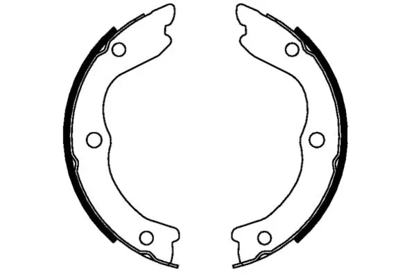 Brake Shoe Set (09-0667)