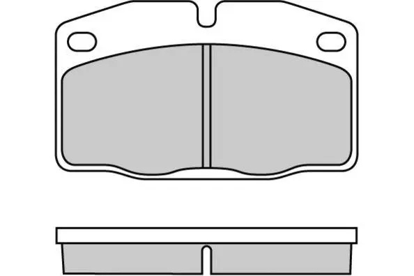 Brake Pad Set, disc brake (12-0487)