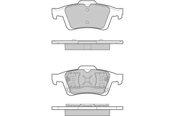 Brake Pad Set, disc brake (12-1091)