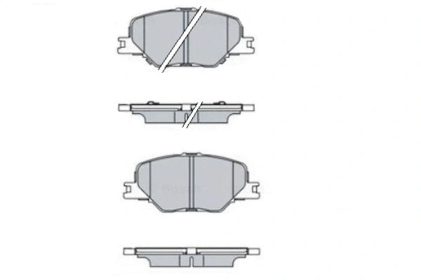 Brake Pad Set, disc brake (12-1765)