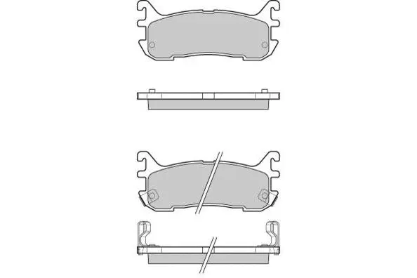 Brake Pad Set, disc brake (12-0759)