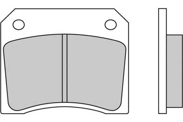 Brake Pad Set, disc brake (12-0005)