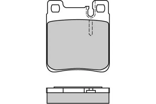 Brake Pad Set, disc brake (12-0653)