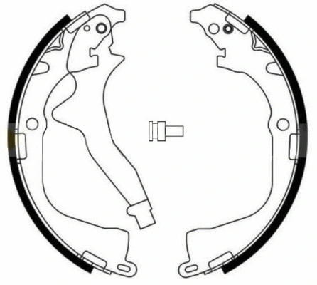 Brake Shoe Set (09-0732)
