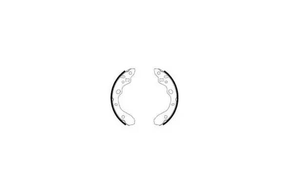 Brake Shoe Set (09-0587)