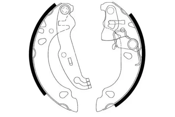 Brake Shoe Set (09-0602)