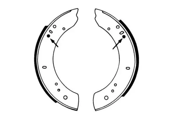 Brake Shoe Set (09-0354)