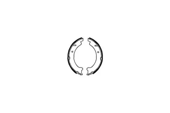 Brake Shoe Set, parking brake (09-0530)