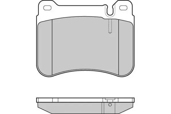 Brake Pad Set, disc brake (12-1265)