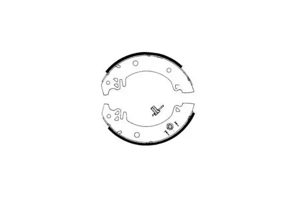 Brake Shoe Set (09-0185)